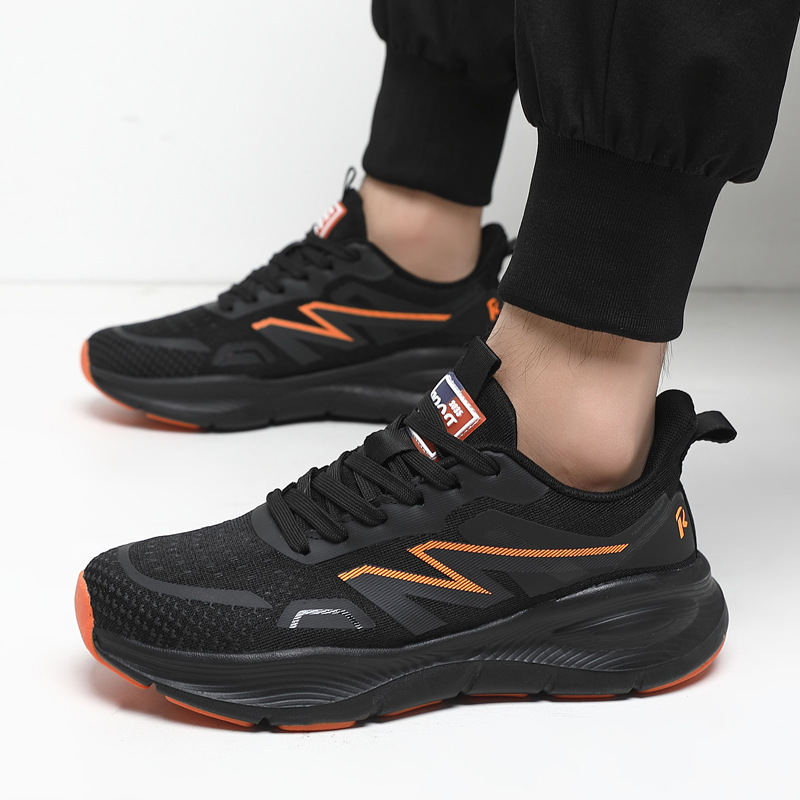 Men's shoes Spring and Autumn new sports shoes breathable, comfortable, lightweight men's shoes versatile casual shoes thick soled trendy dad shoes