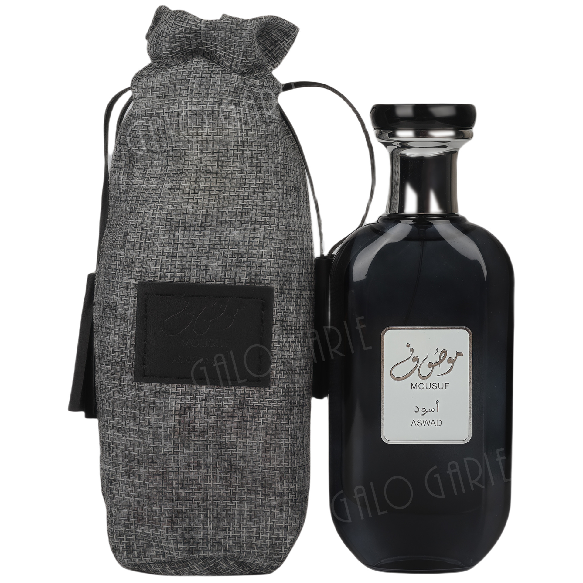 Perfume Ard Al Zaafaran Mousuf black Middle East perfume in cloth bags