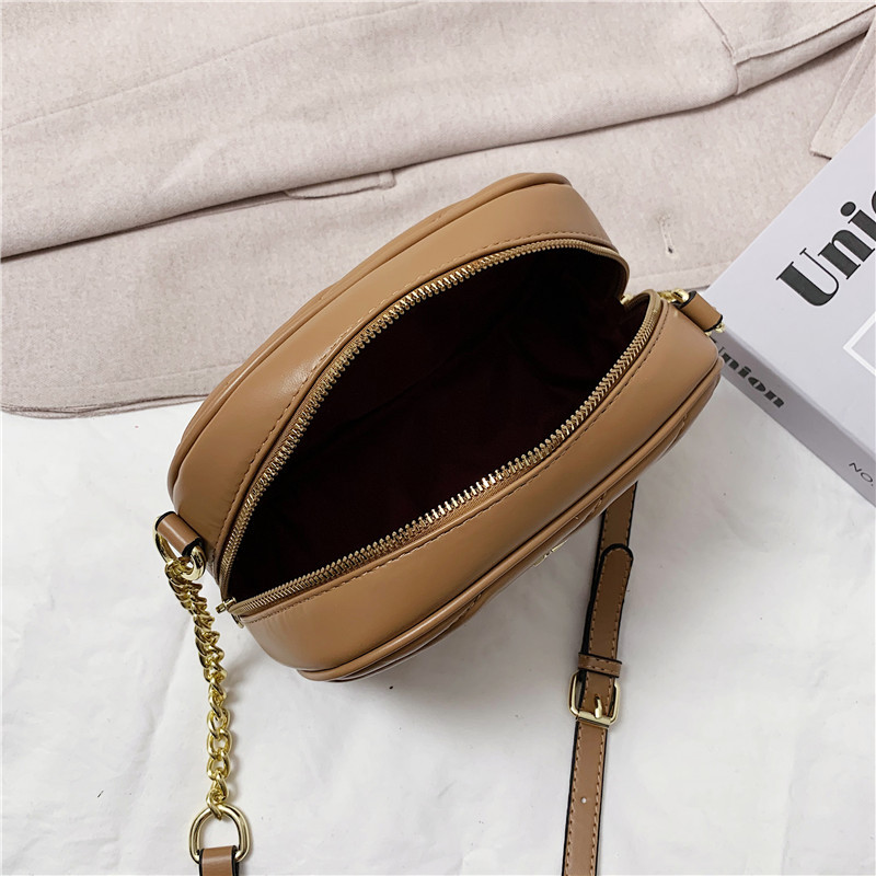 2023 New Fashion Single Shoulder Embroidery Thread Camera Bag Chain Strap Cross Shoulder Factory Goods Wholesale Large Capacity Cross border Bag Women's Trendy Pair