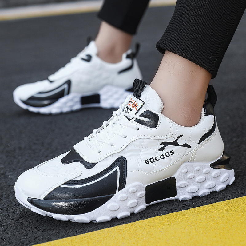 2023 Spring New Mesh Shoes Fly woven Breathable Sports and Leisure Versatile Trendy Men's Cross border Large Men's Shoes