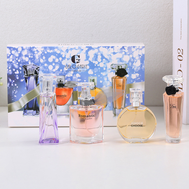 Perfume Set GaloGarle Four piece Set perfume Gift Box Durable Fragrance Arab perfume Wholesale