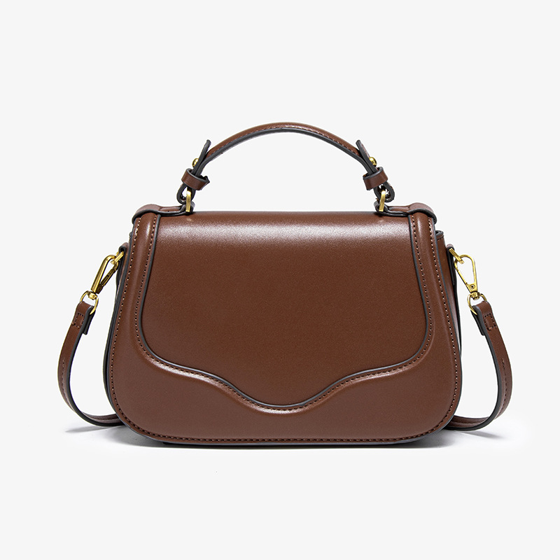 Z cross-border fashion bag design handbag drum texture single shoulder crossbody bag, stylish and clear crossbody small square bag