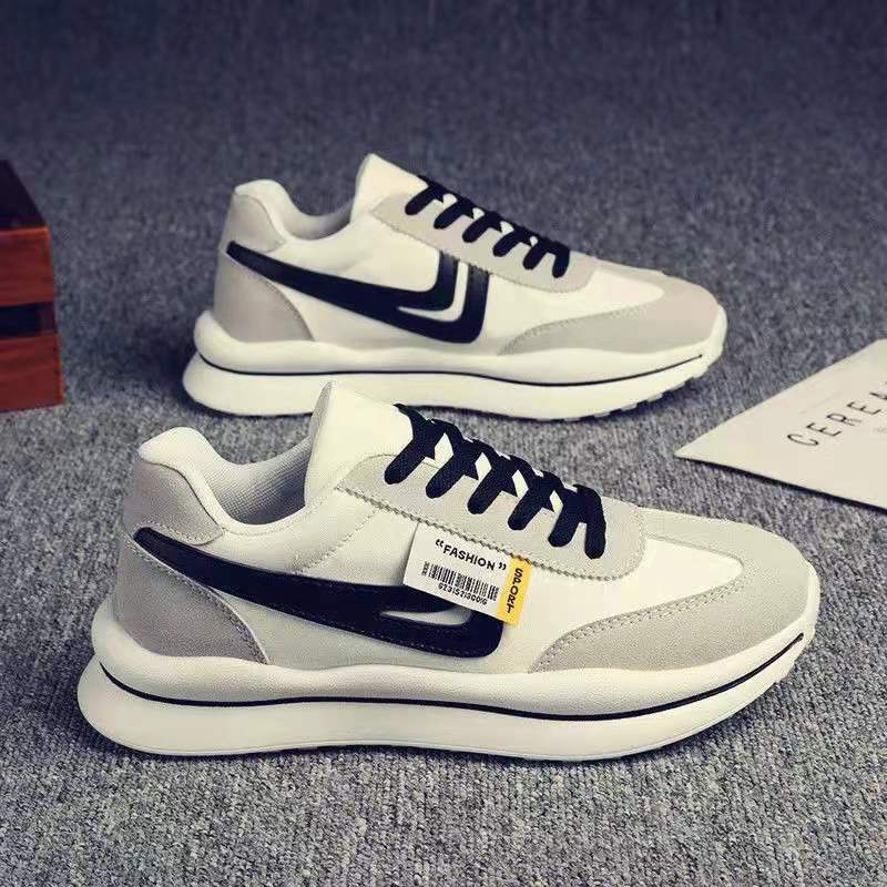 Cross border 2024 summer men's shoes, foreign trade casual shoes, shoes men, one foot kick, fly woven breathable men's sports shoes