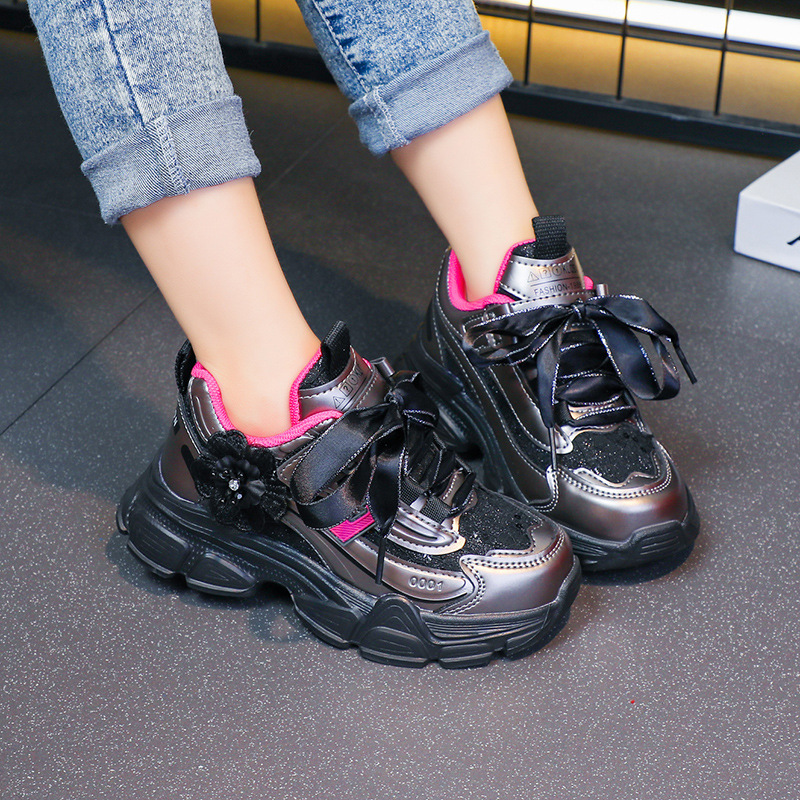Girls' and Children's Sports Shoes 2024 Summer New Dad's Shoes, Large Children's and Girls' Shoes, Ultra Light Casual Running Shoes