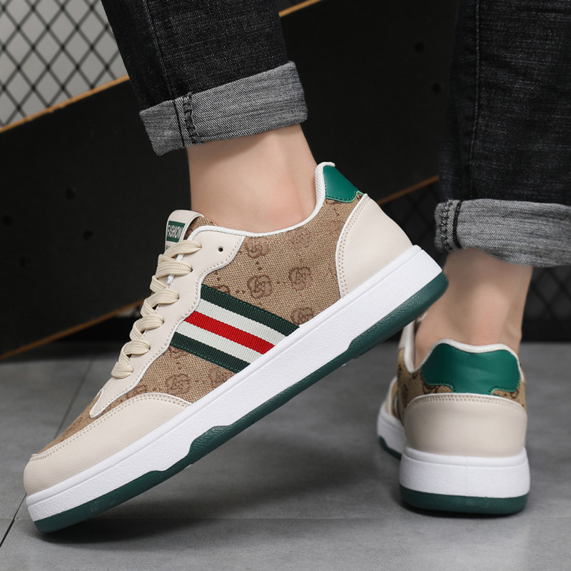 Cross border canvas men's shoes 2024 new low cut casual shoes men's trendy shoes versatile and comfortable outdoor sports board shoes