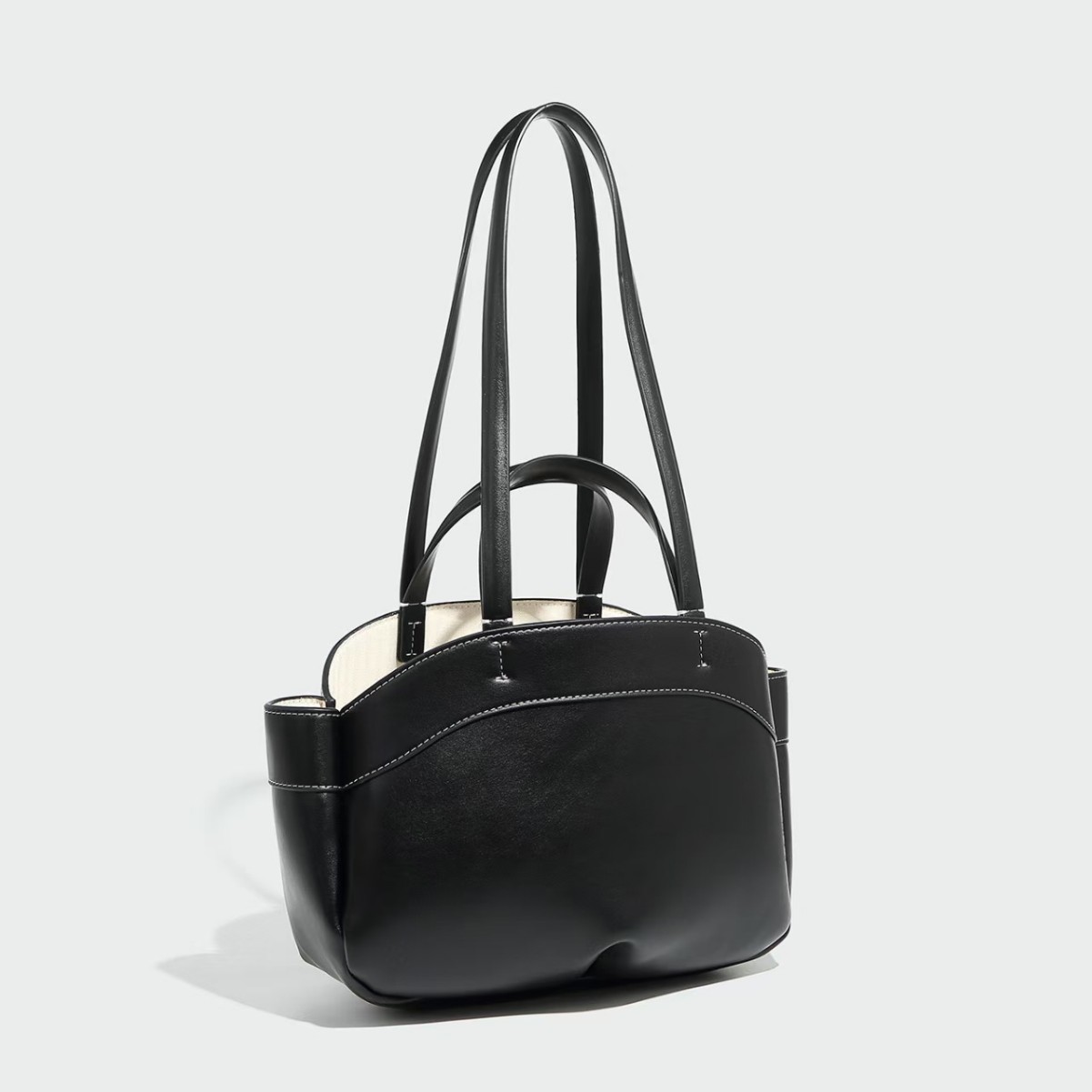 ZA Cross border Women's Bag 2025 Tote Bag Autumn New Product Fashionable Large Capacity Mother and Child Bag Single Shoulder Handheld Shopping