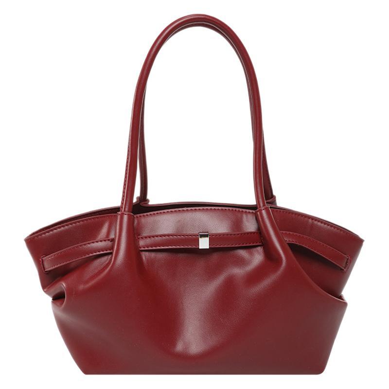 Small niche design women's bag large capacity portable shoulder bag 2025 new high-end fashion versatile commuting tote bag