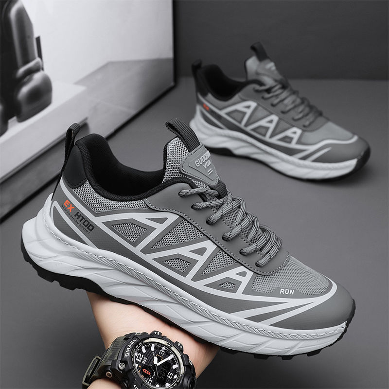 Running shoes men's new summer Korean version fashion online shoes cross-border casual sports shoes trendy and outerwear trendy men's shoes wholesale