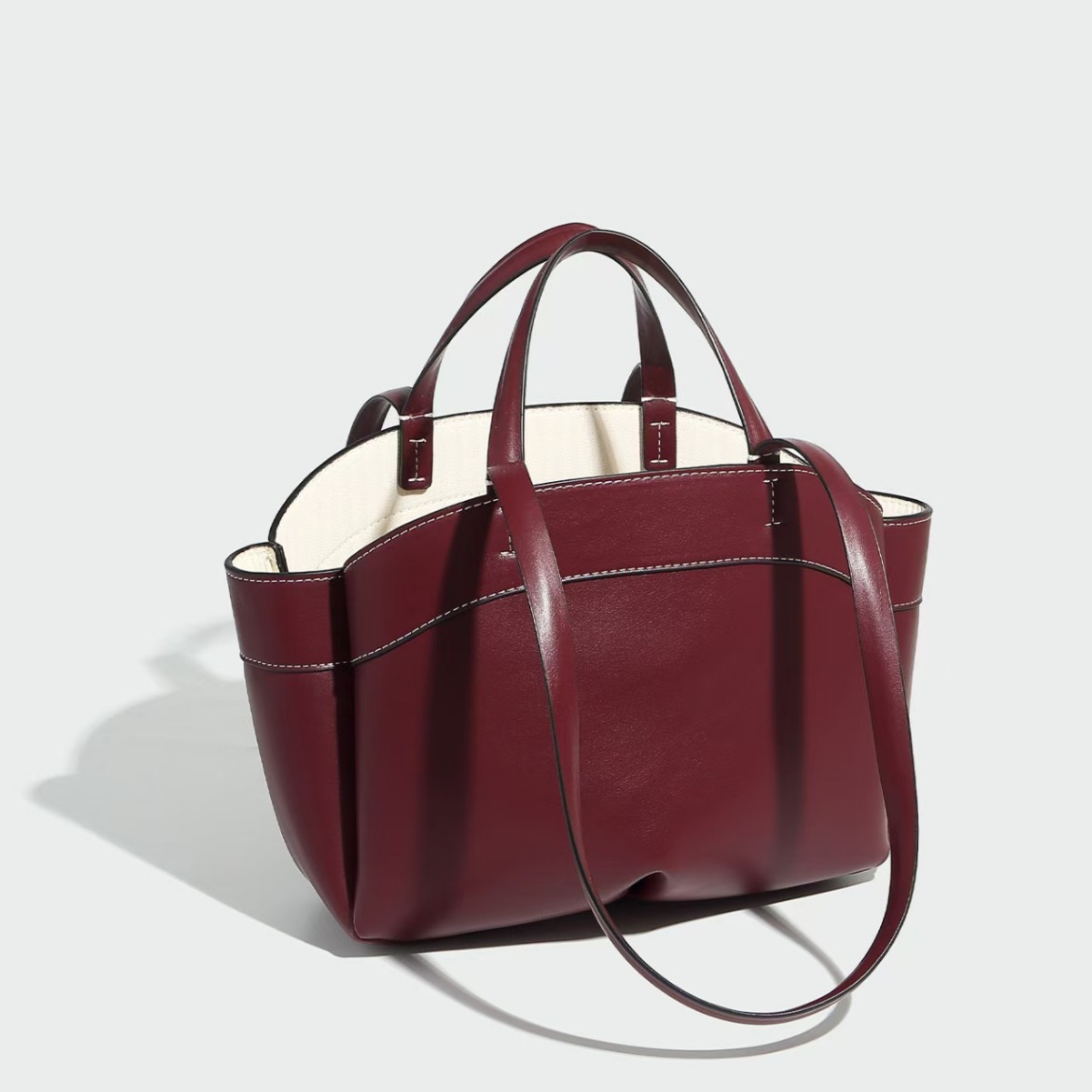 ZA Cross border Women's Bag 2025 Tote Bag Autumn New Product Fashionable Large Capacity Mother and Child Bag Single Shoulder Handheld Shopping