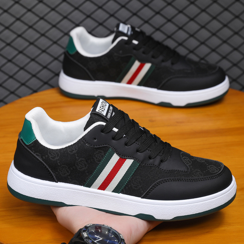 Cross border canvas men's shoes 2024 new low cut casual shoes men's trendy shoes versatile and comfortable outdoor sports board shoes