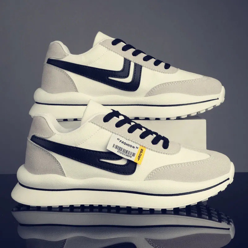 Cross border 2024 summer men's shoes, foreign trade casual shoes, shoes men, one foot kick, fly woven breathable men's sports shoes