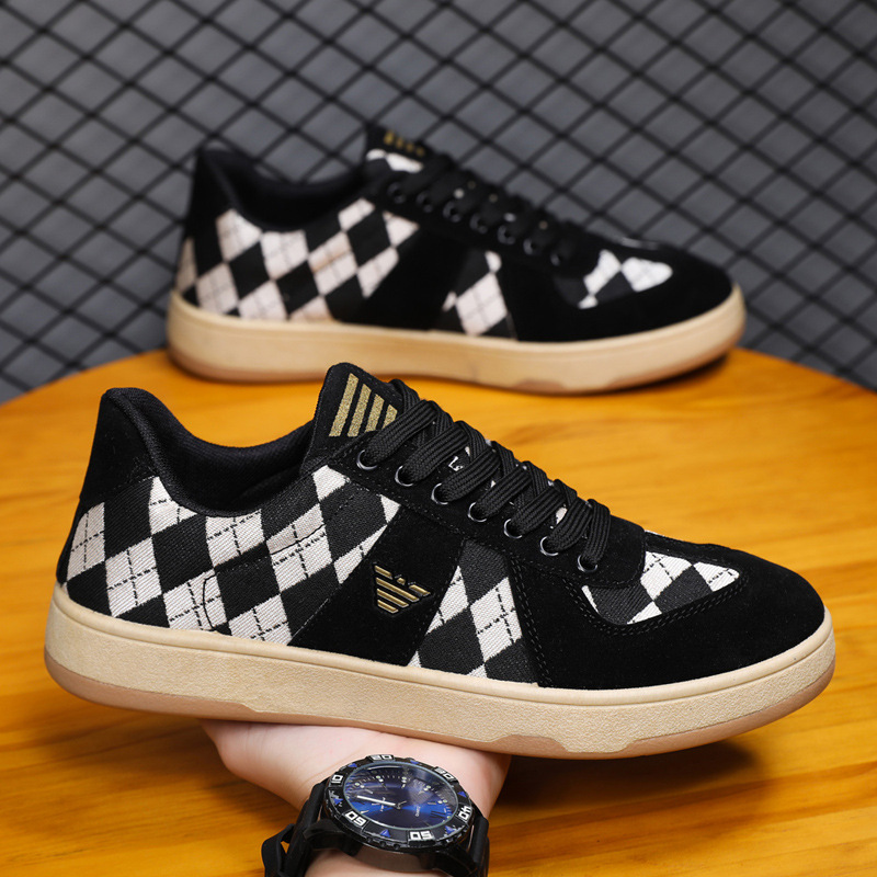 Foreign trade men's shoes 2025 new sports shoes men's spring breathable casual Forrest Gump shoes men's thin canvas trendy shoes