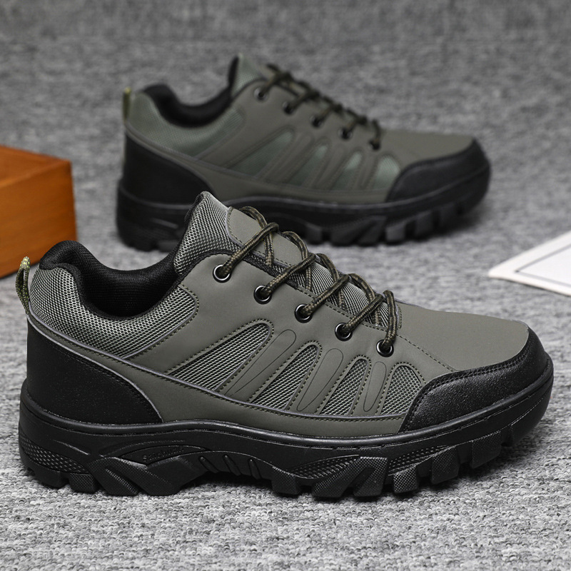 2025 New Trendy Men's Outdoor Sports Mountaineering Shoes Fashion Casual Sports Shoes Large Size Versatile Comfortable Men's Shoes
