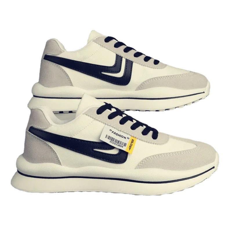 Cross border 2024 summer men's shoes, foreign trade casual shoes, shoes men, one foot kick, fly woven breathable men's sports shoes