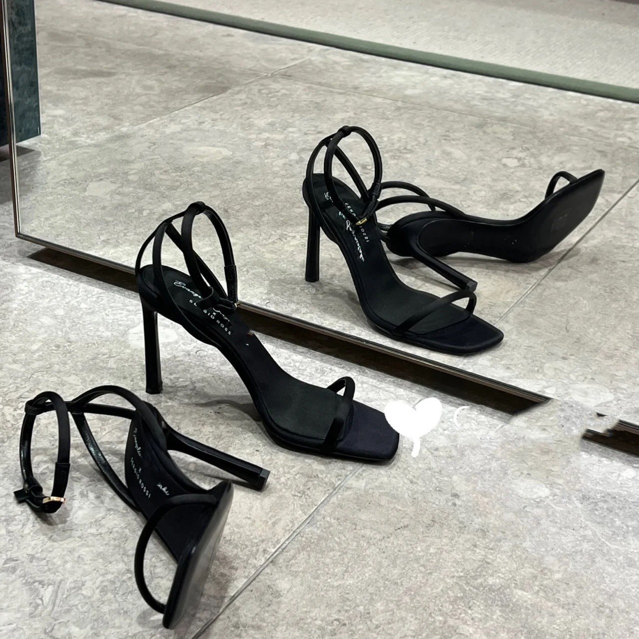 King's 2023 Summer New Style Square Headed Open toed High Heels Women's One Straw Elegant Style Fine Heels French Sandals
