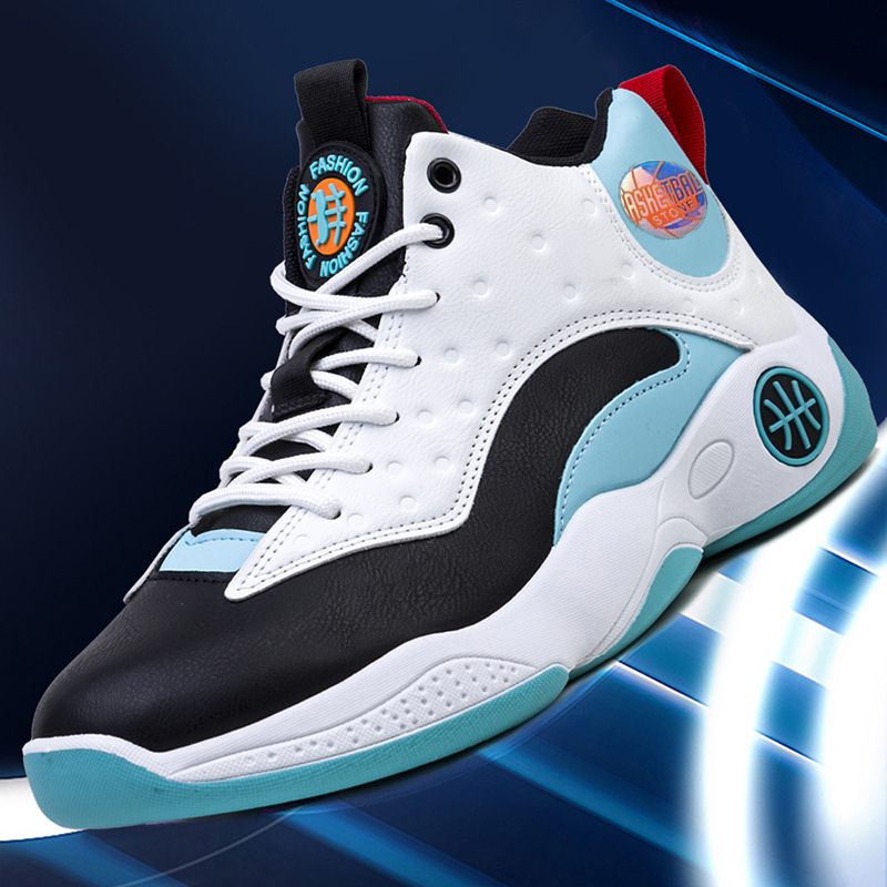 Sports shoes, men's shoes, foreign trade wholesale, men's spring and autumn new styles, high top running shoes, teenagers' casual dad shoes