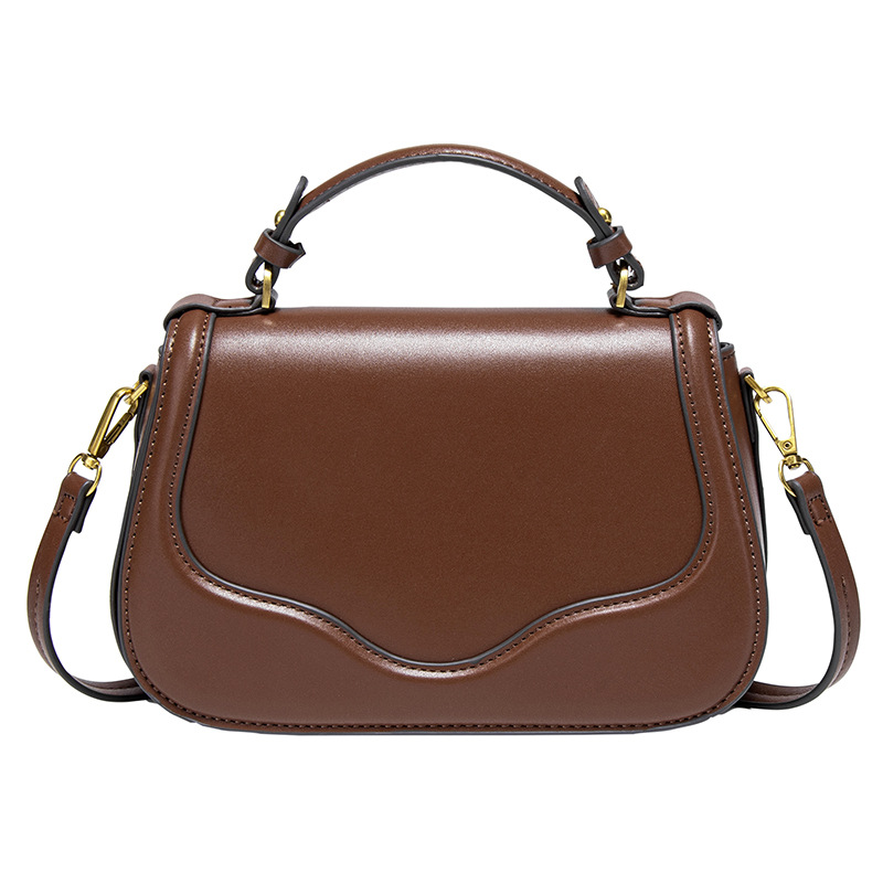 Z cross-border fashion bag design handbag drum texture single shoulder crossbody bag, stylish and clear crossbody small square bag