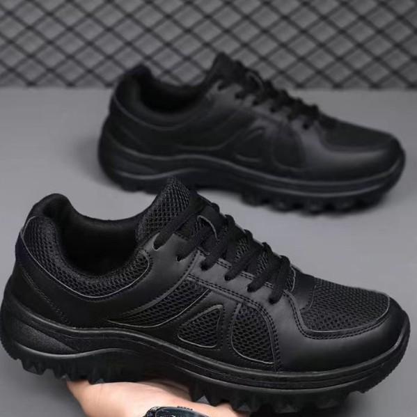 Cross border training shoes for spring men, soft soled outdoor sports and leisure, mesh breathable hiking and fitness training shoes wholesale