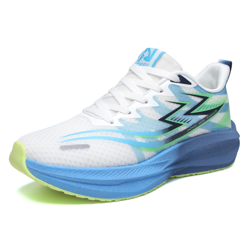 Cross border new men's and women's EVA cold adhesive shoes with large soles and carbon board sports shoes, trendy and versatile casual shoes wholesale