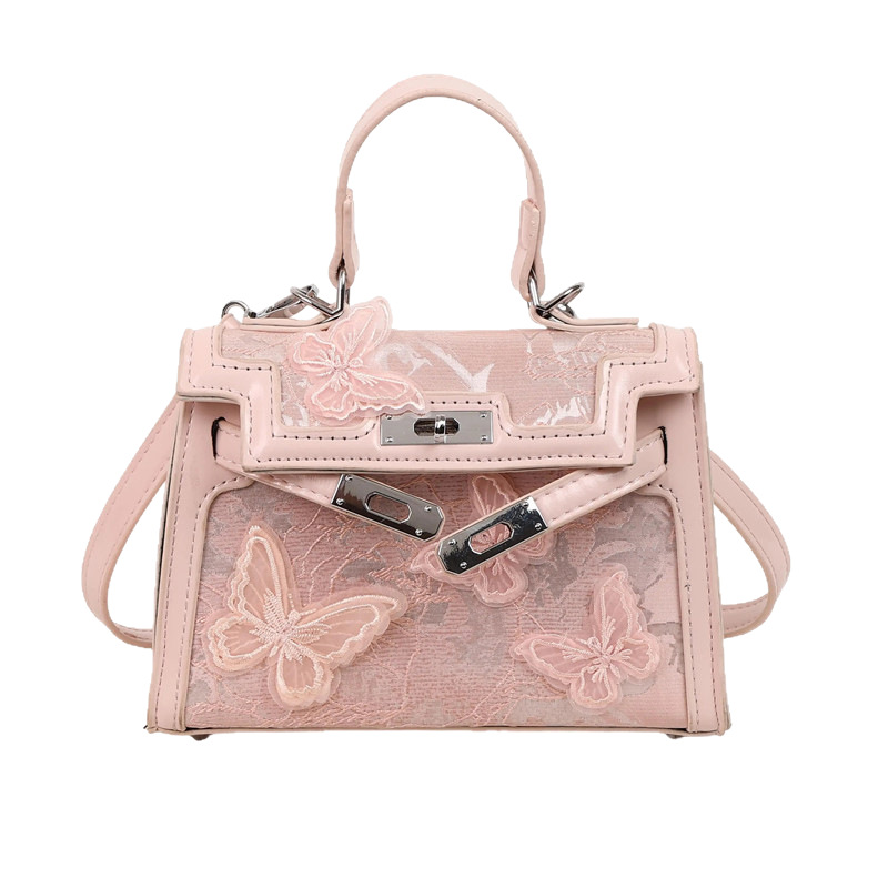 Advanced texture bag for women in spring 2025, new trendy and versatile hand-held small square bag, niche single shoulder crossbody bag