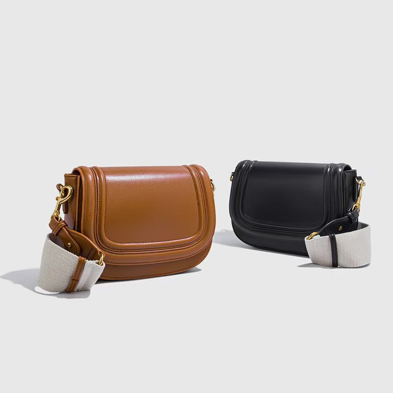 Z Family Women's Bag Cross border Foreign Trade Explosive Bag 2025 New Women's Bag Wide Shoulder Strap Single Shoulder Diagonal Underarm Saddle Bag