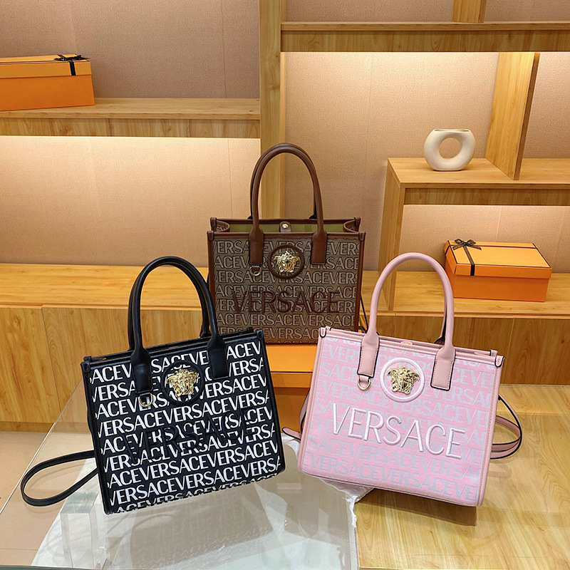 2023 Autumn/Winter New Women's Bag Light Luxury Handheld Letter Shoulder Cross Shoulder Tote Shopping Bag Factory Goods Foreign Trade Cross border