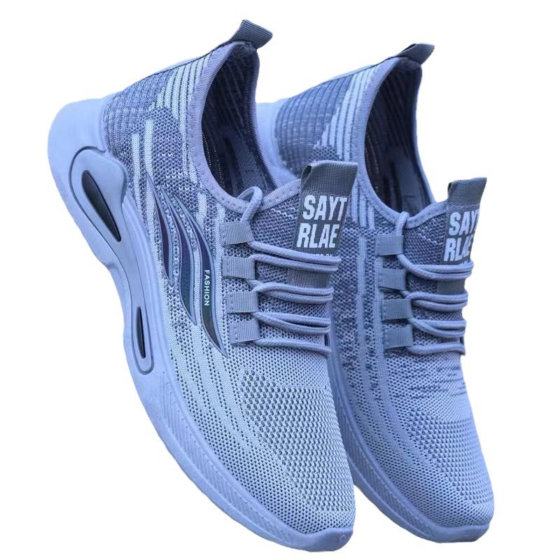 Cross border 2025 new style lazy men's shoes, summer breathable thin mesh shoes, breathable soft soled sports and leisure shoes