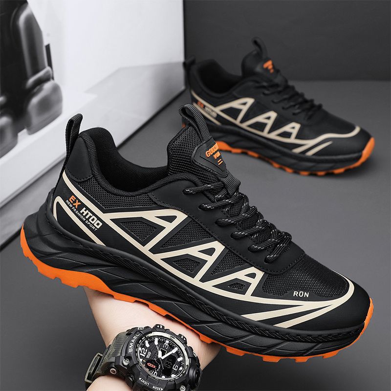 Running shoes men's new summer Korean version fashion online shoes cross-border casual sports shoes trendy and outerwear trendy men's shoes wholesale