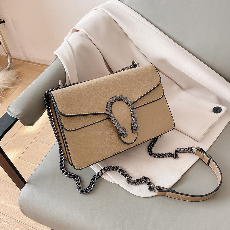 2023 New Large Capacity Single Shoulder Crossbody Wine God Cross border Foreign Trade Factory Wholesale Bag with Litchi Pattern Small Square Bag for Women