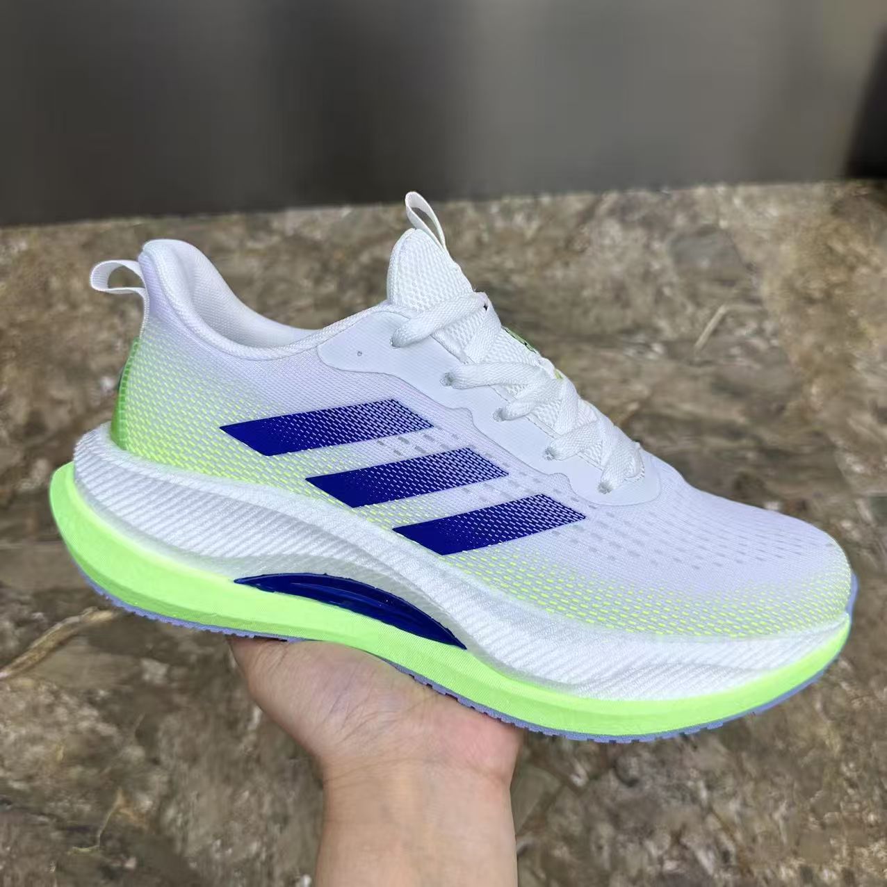 Cross border men's shoes new summer casual white shoes men's trendy sports versatile thick sole breathable student low top board shoes