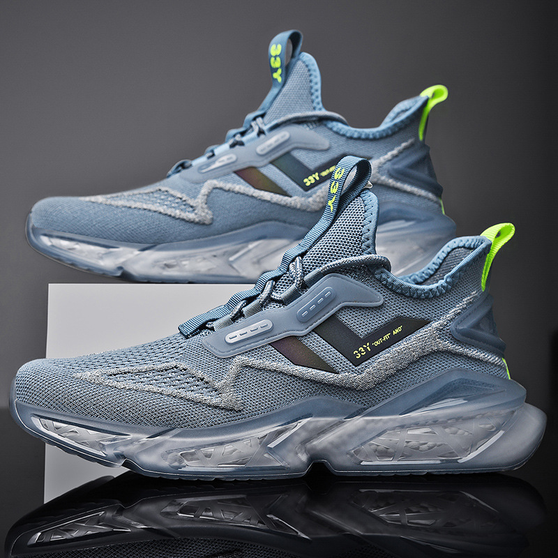 2022 New Dad Shoes Retro Men's Shoes Cross border Sports Running Shoes Summer Men's Casual Shoes Jelly Bottom Men's Shoes