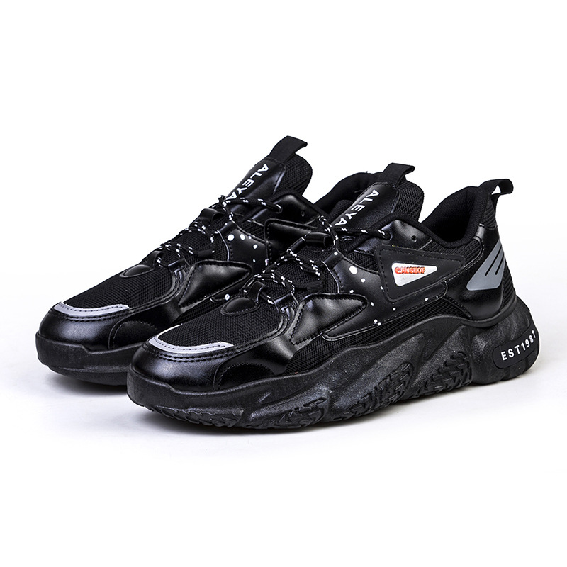 Wholesale foreign trade casual shoes men's shoes 2024 new shoes spring breathable dad shoes men's low top sports shoes