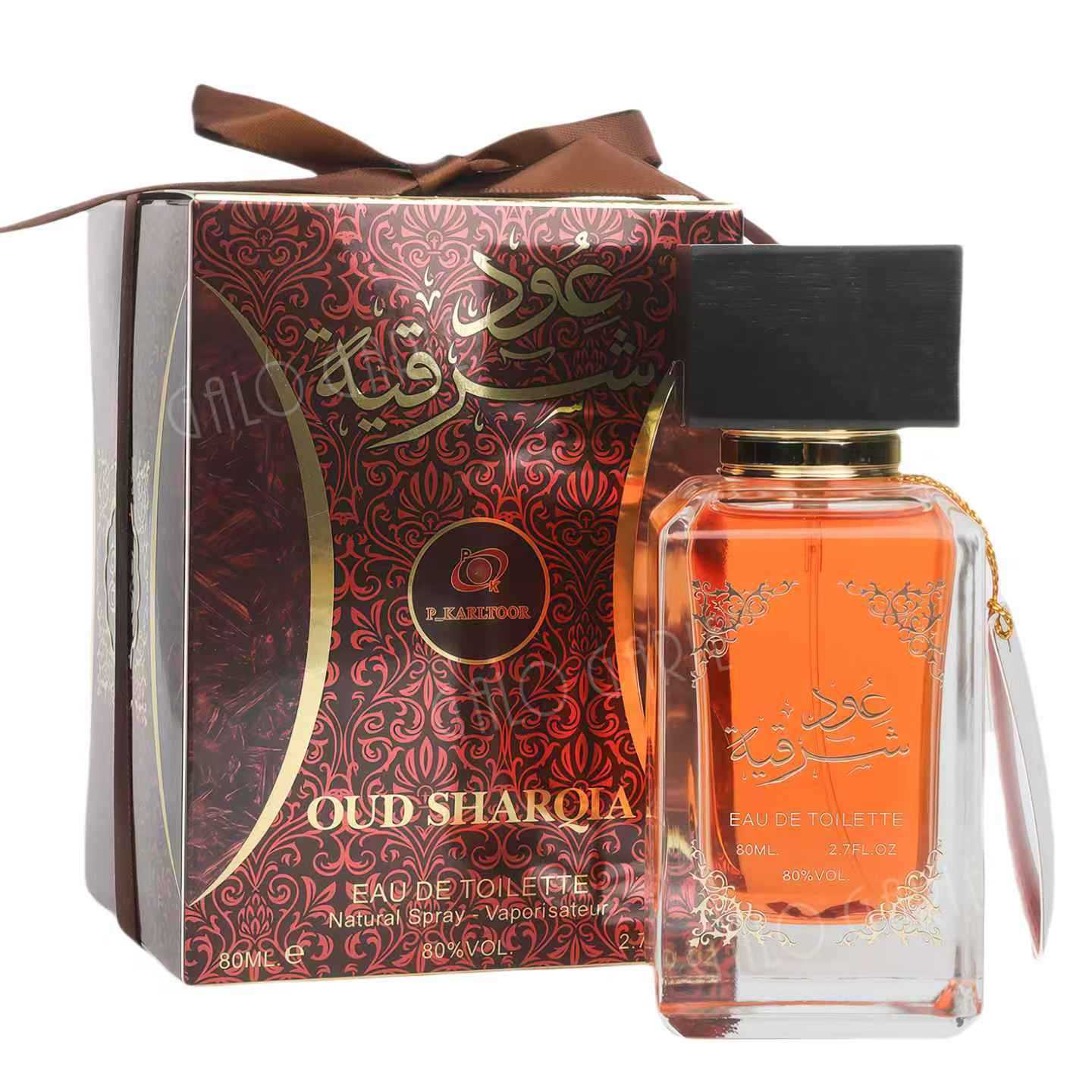 Perfume OUD SHARQIA Middle East perfume 80ML neutral Dubai Arab perfume manufacturer