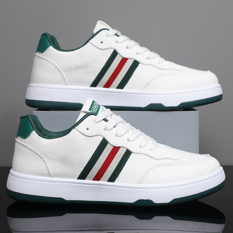 Cross border canvas men's shoes 2024 new low cut casual shoes men's trendy shoes versatile and comfortable outdoor sports board shoes