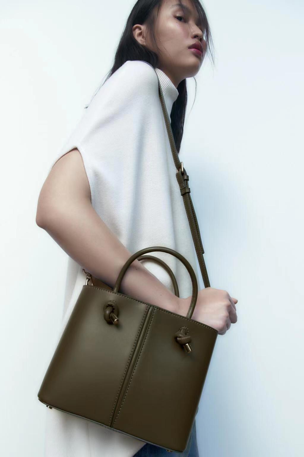 Z Home Women's Bag New Product Women's Bag City Leisure Handheld Crossbody Bag Niche Design Leisure Bucket Bag One Piece dropshipping