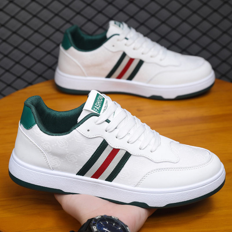 Cross border canvas men's shoes 2024 new low cut casual shoes men's trendy shoes versatile and comfortable outdoor sports board shoes