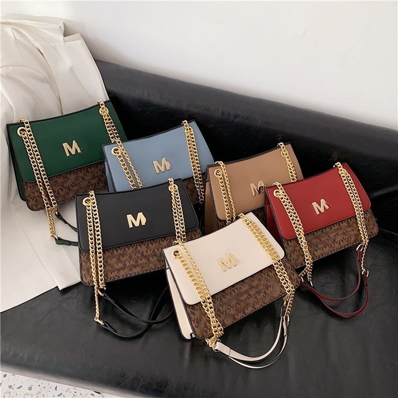 Chain crossbody small square bag 2025 new single shoulder armpit bag women's factory goods wholesale foreign trade cross-border trendy outfit ins