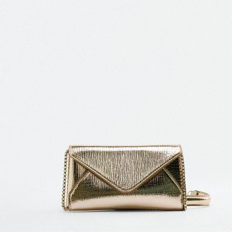 Z Home Cross border Envelope Bag Women's 2025 Summer New Product Bright Color Chain Mini Party Shoulder Slant Cross Mobile Bag