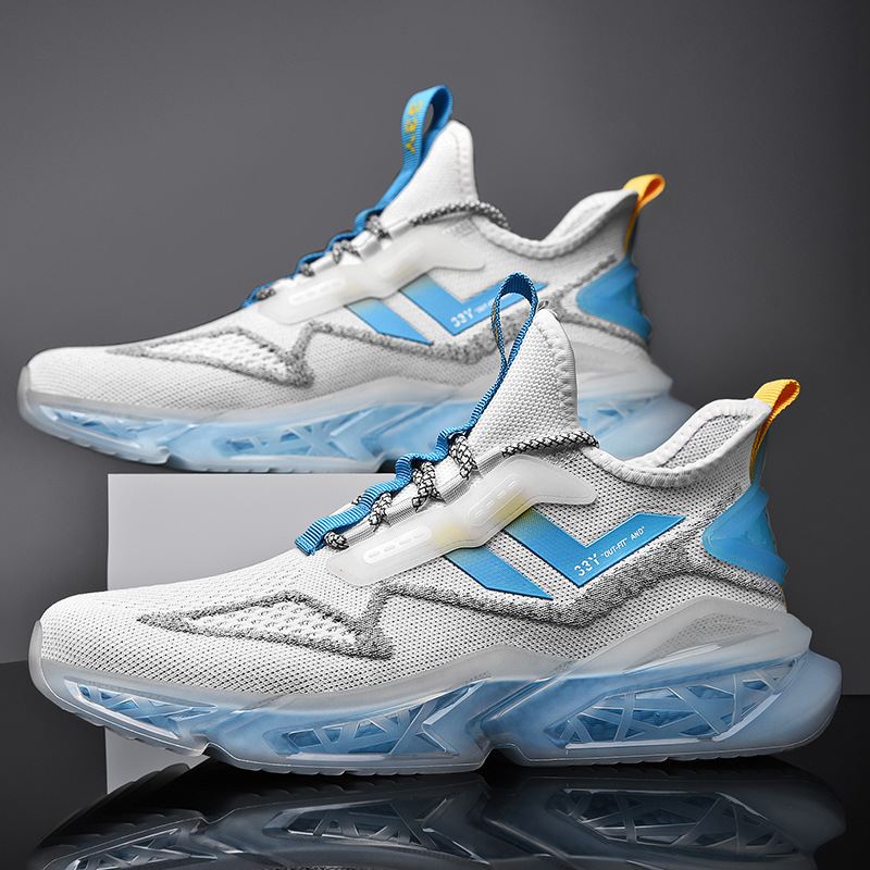 2022 New Dad Shoes Retro Men's Shoes Cross border Sports Running Shoes Summer Men's Casual Shoes Jelly Bottom Men's Shoes