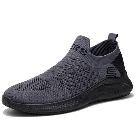 Spring and summer sports shoes for men 2024 new trend men's shoes casual versatile fly woven casual shoes fashionable sneakers