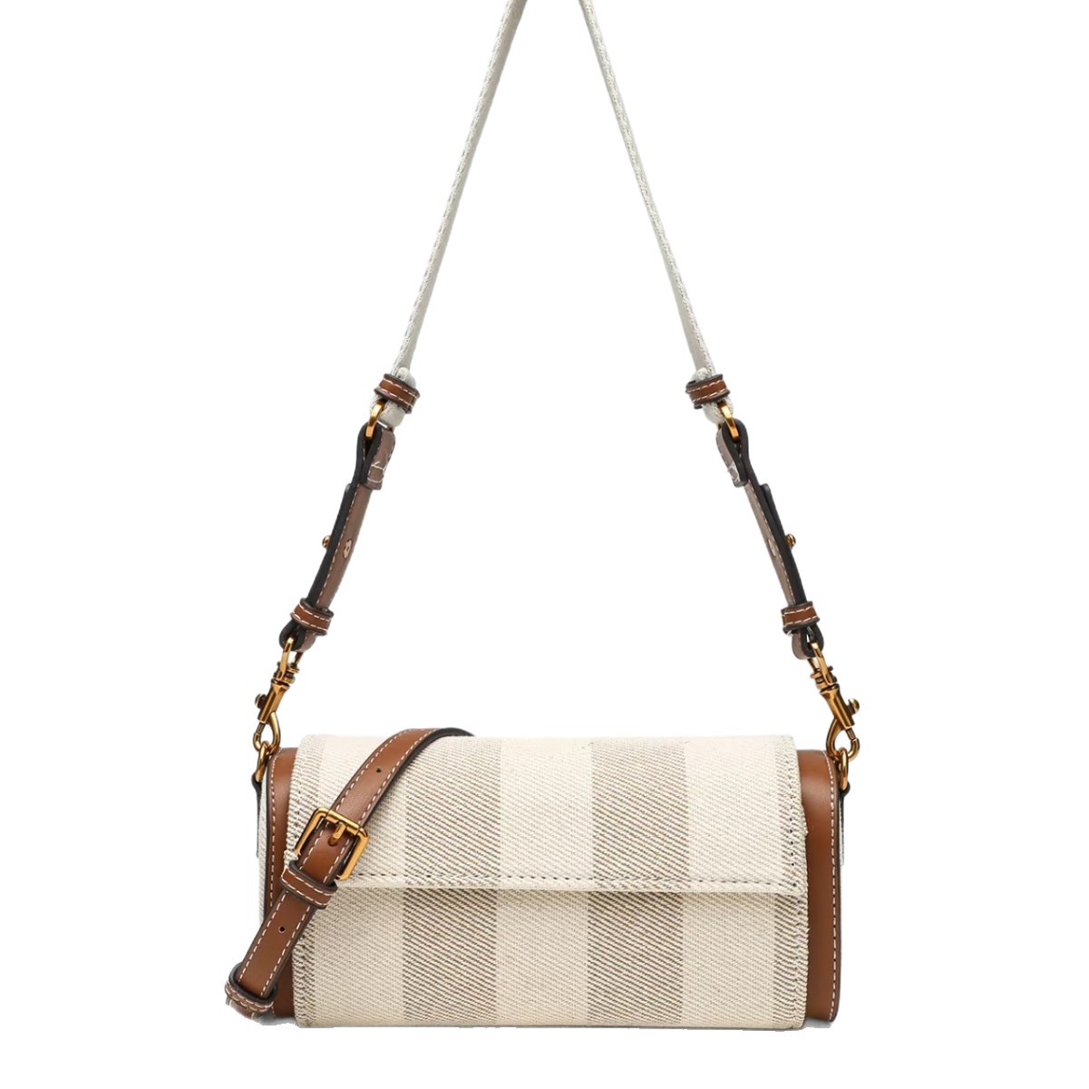 Cross border women's bag 2025 new high-end texture women's bag niche design cylindrical single shoulder crossbody pillow bag for women