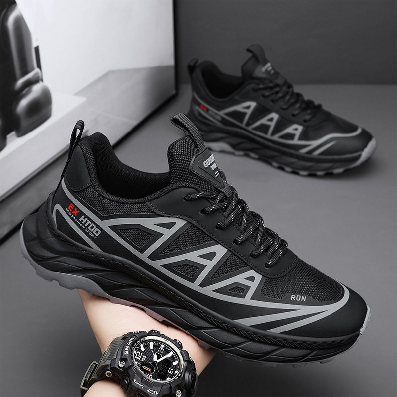 Running shoes men's new summer Korean version fashion online shoes cross-border casual sports shoes trendy and outerwear trendy men's shoes wholesale