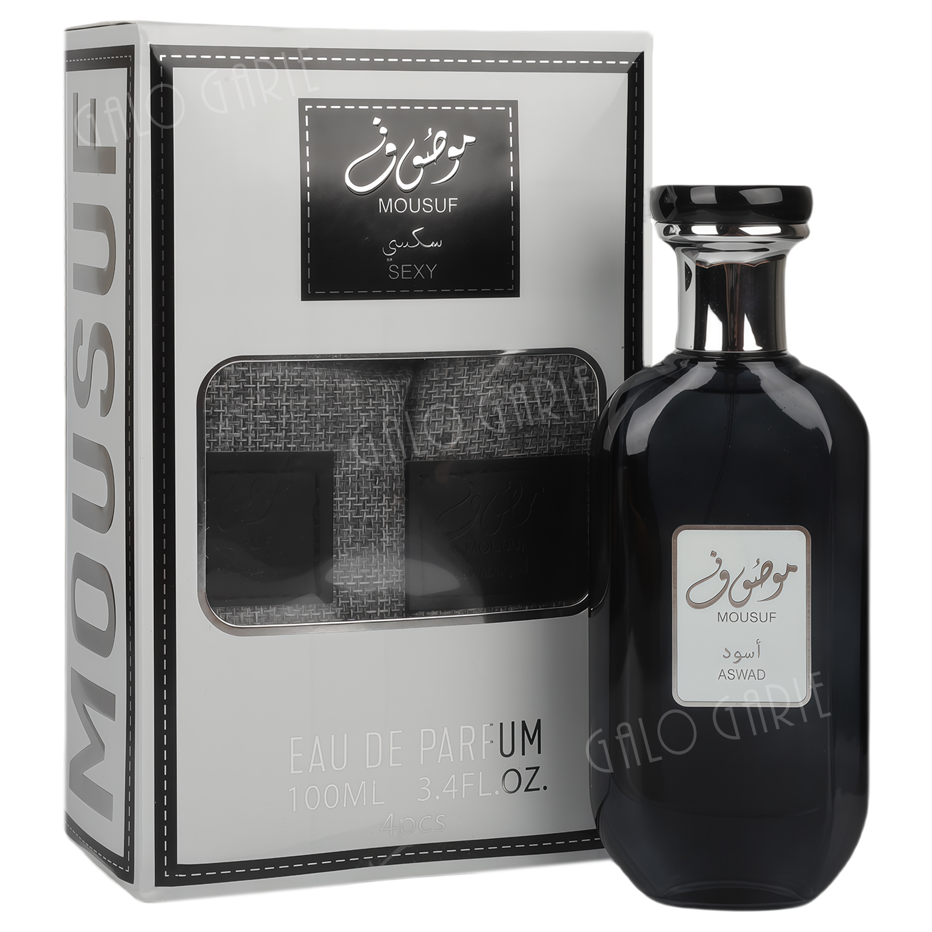 Perfume Ard Al Zaafaran Mousuf black Middle East perfume in cloth bags