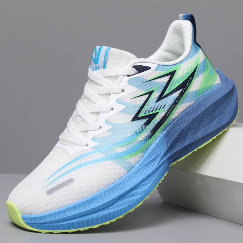 Cross border new men's and women's EVA cold adhesive shoes with large soles and carbon board sports shoes, trendy and versatile casual shoes wholesale