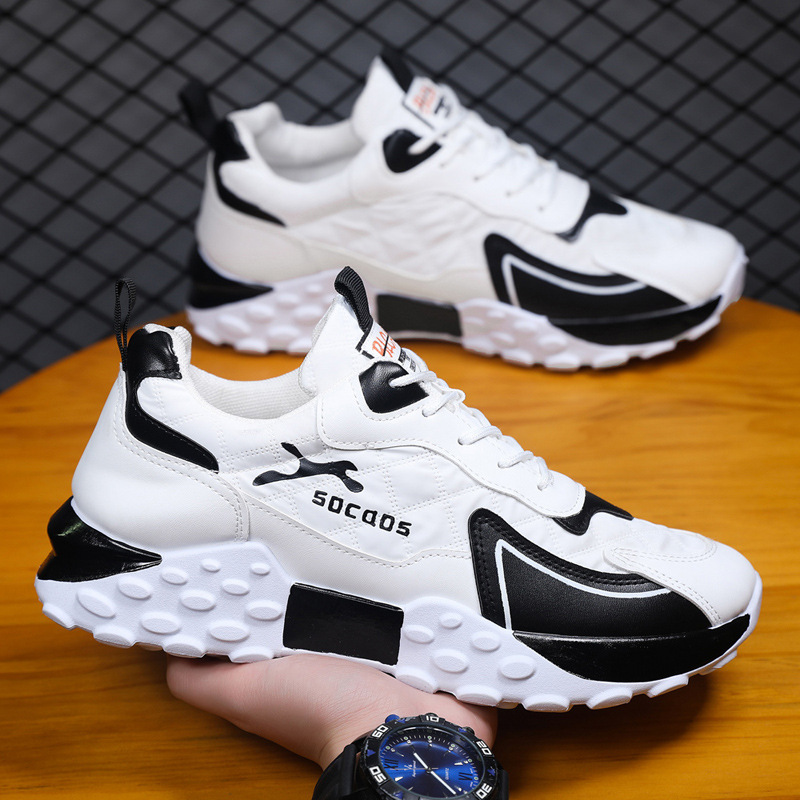 2023 Spring New Mesh Shoes Fly woven Breathable Sports and Leisure Versatile Trendy Men's Cross border Large Men's Shoes