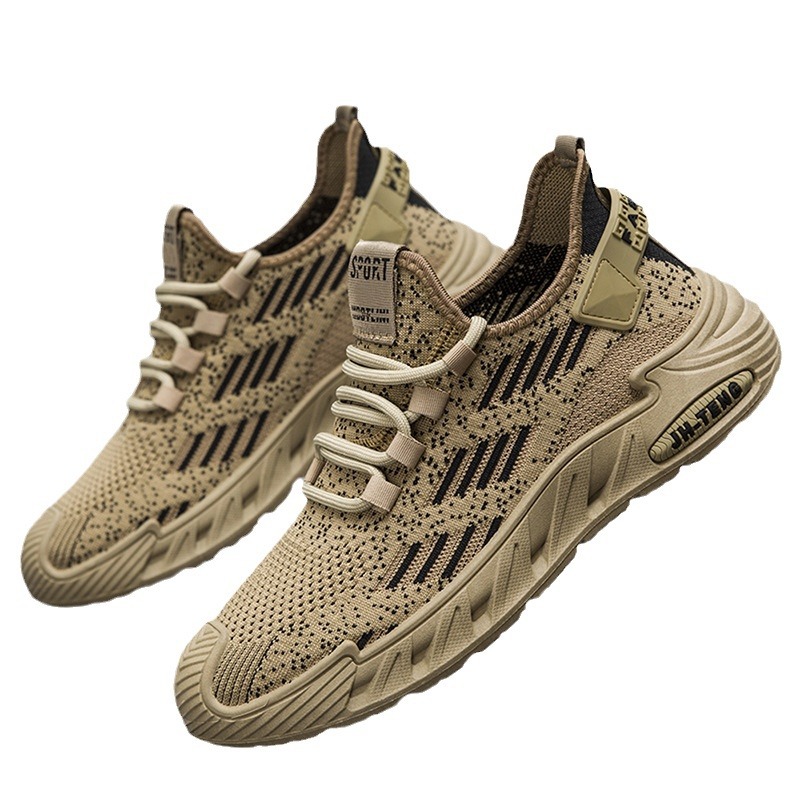 Cross border men's shoes, summer mesh sports shoes, outdoor men's fashion new styles, breathable sports and leisure shoes wholesale