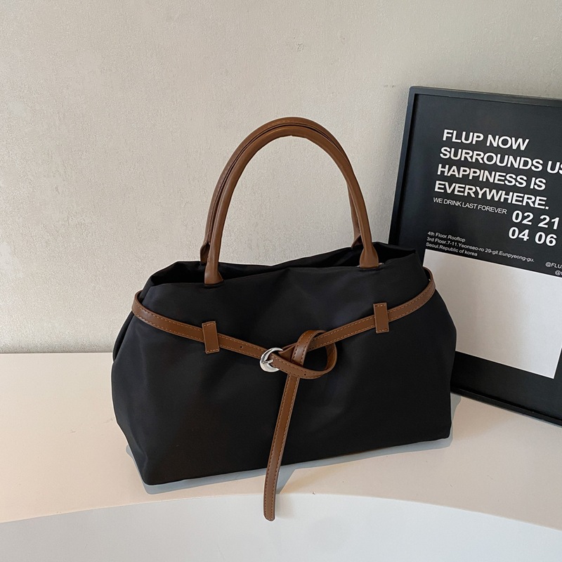 2025 New Handheld Large Capacity Shopping Bag for Outing, High end Women's Bag for Foreign Trade, Strong and Durable Cross border, Trendy and Fashionable