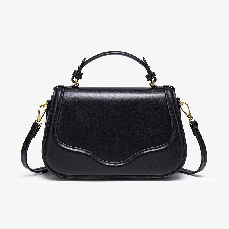 Z cross-border fashion bag design handbag drum texture single shoulder crossbody bag, stylish and clear crossbody small square bag