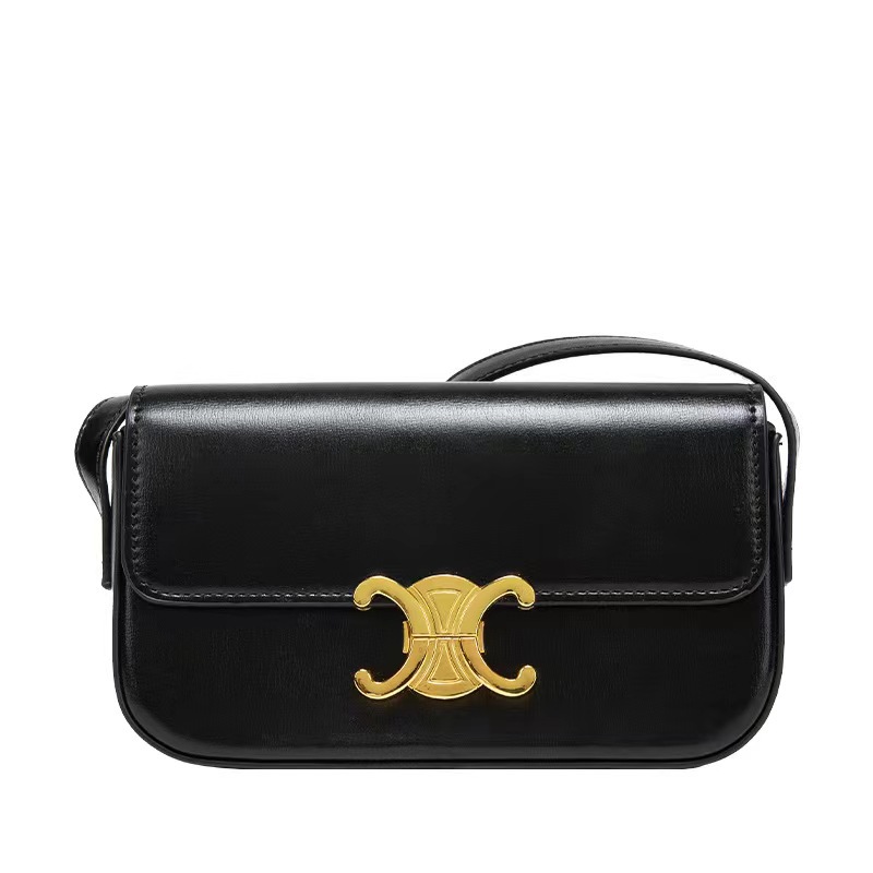 Trendy Triumph Underarm Cross border Women's Bag French Stick Bag Solid Color Tofu Bag Cross Shoulder Handheld Small Square Bag Versatile