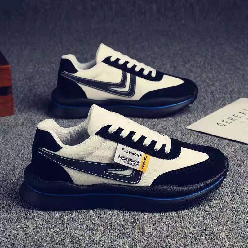Cross border 2024 summer men's shoes, foreign trade casual shoes, shoes men, one foot kick, fly woven breathable men's sports shoes